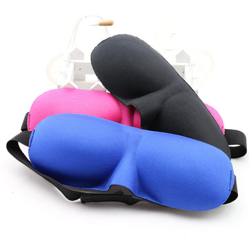 Honana DX-E1 3D Portable Soft Travel Sleep Rest Aid Eye Máscara Cover Eye Patch Sleeping Máscara