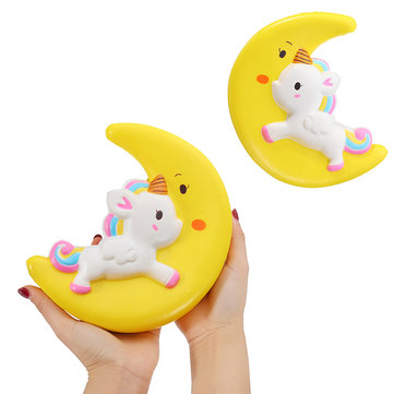 Dibujos La Pegaso Squishy Squeeze Luna Unicornio Kawaii De Animados Juguete Lento Niños Para Con Levantamiento TFK13cluJ