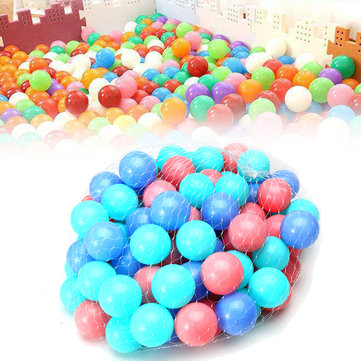 100 Pcs Couleure Balle Soft En Plastique Ocean Ball Bebe Enfant Piscine Piscine Jouet