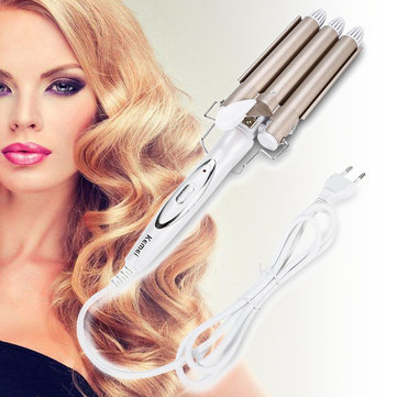 Kemei High Quality Professional Hair Curler Iron Ceramic At