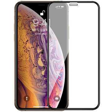 Bakeey upgrade 2.5D gebogen rand zijde gehard glas screen protector voor iPhone X/XS / XR / XS max