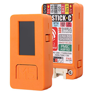 M5StickC ESP32 PICO اللون LCD Mini IoT Development Board Finger Finger M5Stack&reg; for Arduino - المنتجات التي تعمل مع لوحات Arduino الرسمية