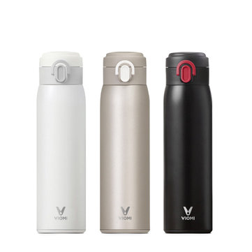 VIOMI&nbsp;460ML&nbsp;Botella&nbsp;de&nbsp;agua&nbsp;con aislamiento de vacío de doble pared de acero inoxidable con aislamiento de doble pared Taza de vacío de XIAOMI Youpin 4