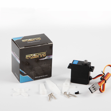 GXservo 1205MG CNC Metal Gear Dual Ball Bearing Programmable Digital Servo for RC Airplane Fixed Wing