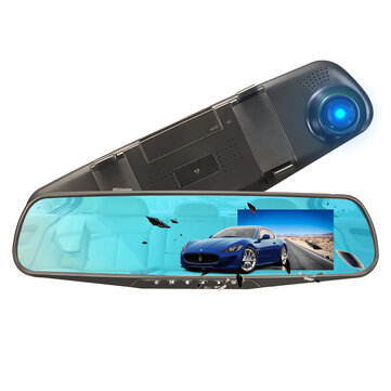2,8 inch 1080P HD Auto DVR Achteruitkijkspiegel Dash Cam Camera Videorecorder Night Vision