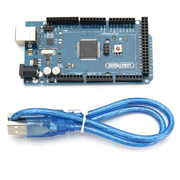 Geekcreit® MEGA 2560 R3 ATmega2560-16AU MEGA2560 Development Placa de Desenvolvimento com Cabo USB para Arduino