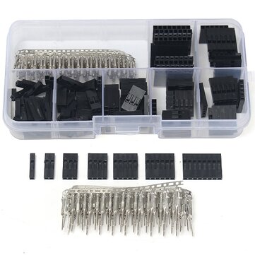 Geekcreit® 310pcs 2.54mm Mâle Femelle Dupont Fil Sauteur Avec Entête Connecteur de Maison Kit