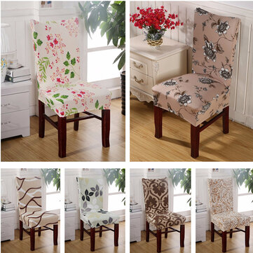 Polyester Stretch Spandex Banquet Elastic Chair Seat Cover Party