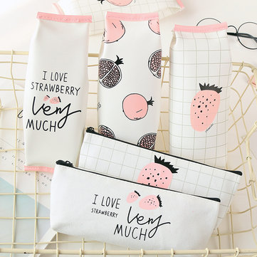 WAM PC-04 قماش مدرسة قلم رصاص القضية القرطاسية منظم التخزين أكياس القلم الحقيبة