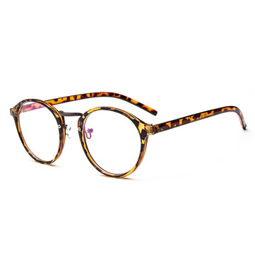 Kobiety Mężczyźni Clear Lens Okulary Vintage Frame Matal Glasses
