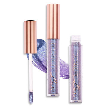 FOCALLURE 6 Colors Metallic Matte Lip Gloss Liquid Diamond Glitter Lipsticks Cosmetics Makeup 