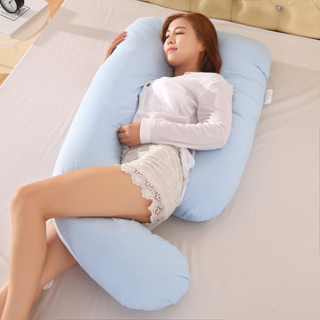 Honana Wx 8265 J Shape Pregnancy Soft Body Pillow Side Lying