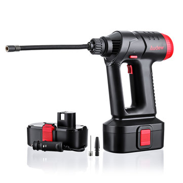 Audew 12V 150PSI Cordless Tyre Inflator Handheld Air Pump LCD Digital with Rechargeable Li-ion Battery