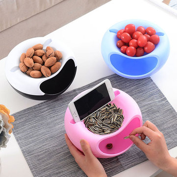 Honana HN-B20 Armazenamento multifunções Caixa Frutas Snacks Nut Holder Home Organizador Acessórios