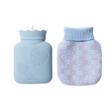 Силиконовый Бутылка с горячей водой Микроволновое отопление Вода Сумка Пакет со льдом Силиконовый Портативная грелка