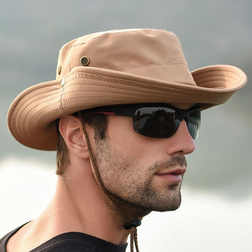 Hombres Mujer Summer Visor Bucket Sombrero