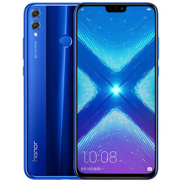 Huawei Honor 8X 20MP Dual Rückfahrkamera 6,5 ​​Zoll 4GB 64GB Kirin 710 Octa Core 4G Smartphone