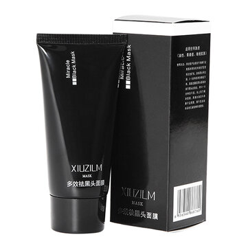 XIUZILM Blackhead Mask Mud Nose Face Black Clean Pore Peel Off Remover Deep Cleaner Purifying 