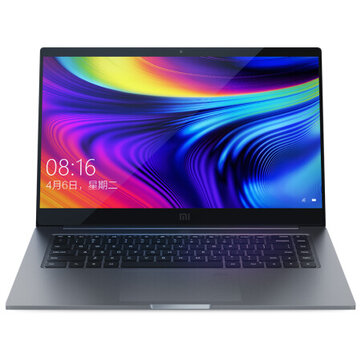 Xiaomi Mi Laptop Pro 15,6 polegadas Intel Core i7-10510U NVIDIA GeForce MX250 16GB DDR4 RAM 1TB PCle NVMe SSD 100% sRGB Impressão digital Sensor Notebook 