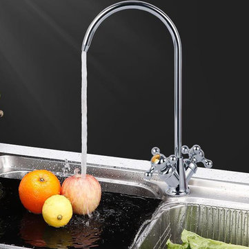 1 4 304 Stainless Steel Reverse Osmosis Three Forks Mixer Tap