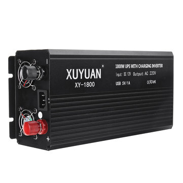 5000W DC 12V naar AC 220V Sinus Omvormer Zonne-energie Omvormer UPS gemodificeerd LCD-scherm Uit Grid 