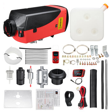 12V 8KW Diesel Air Нагреватель для LCD Монитор Термостат Diesel Air Парковка Нагреватель Набор Металлический корпус Парковка Нагреватель Для RV Truck Лодка