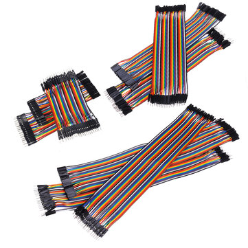 10cm / 20cm / 30cm FF FM MM Dupont Wire Jumper Cables Male & Female Connectors Wire For Arduino