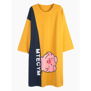 القطن الترفيه الطباعة ثوب النوم