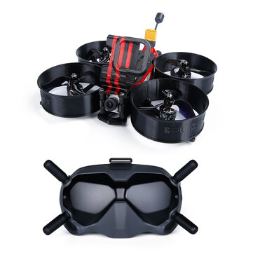 iFlight X DJI MegaBee HD 3 İnç 4S FPV Yarış Drone BNF / PNP w / Dijital HD FPV Sistem Hava Ünitesi 720p / 120fps 1440x810 FPV Gözlükler