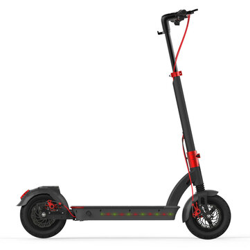 Aerlang H6 48V 500W 17.5A Scooter électrique pliant 10 pouces 40 km / h Vitesse maximale 50 à 60 km Kilométrage Portée max. Charge 120kg deux roues scooter électrique