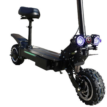 ZAPCOOL&nbsp;T108&nbsp;Scooter&nbsp;électrique&nbsp;double&nbsp;moteur 26Ah 60V 3600W 11 Pouce 80km / h Vitesse maximale kilométrage 70-90KM Max. Charge EU 250kg de scooter pliable avec frein à disque
