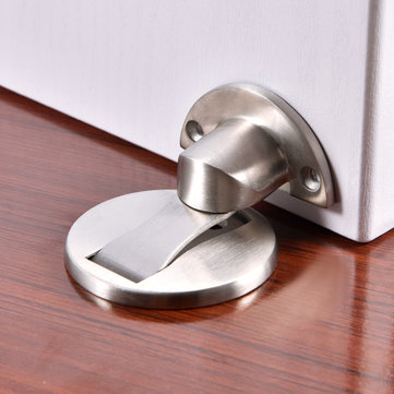 Heavy Duty Zinc Alloy Magnetic Door Stopper Hidden Floor Mount