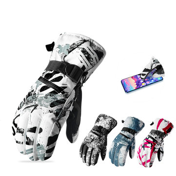 Gants de ski d'hiver unisexe