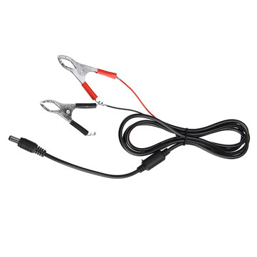 1.5m Allig ator Clips Cable with 12V 5.5*2.1mm DC Connector for Car Battery Power Supply Connector Wire Outdoor Camping Lights