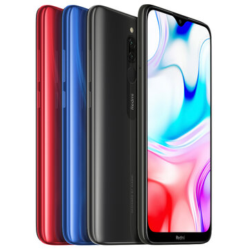 Xiaomi Redmi 8 Global Version 6,22-calowy podwójny aparat tylny 3 GB 32GB 5000 mAh Snapdragon 439 Octa core 4G Smartphone